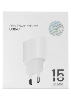 CA-13 25W Type-C Şarj Adaptörü - Beyaz-(5796)