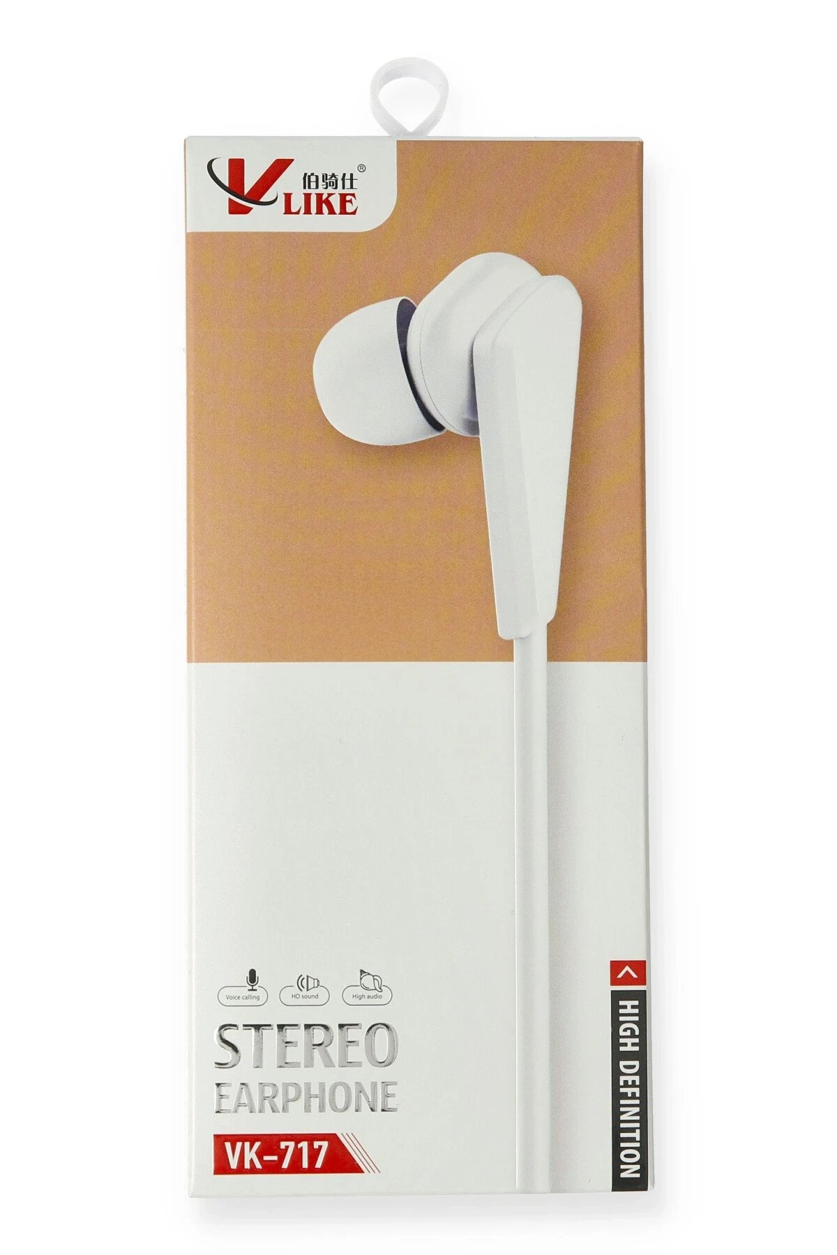 Vlike VK717 Kulak içi Kulaklık - Beyaz-(5796) - Görsel 2