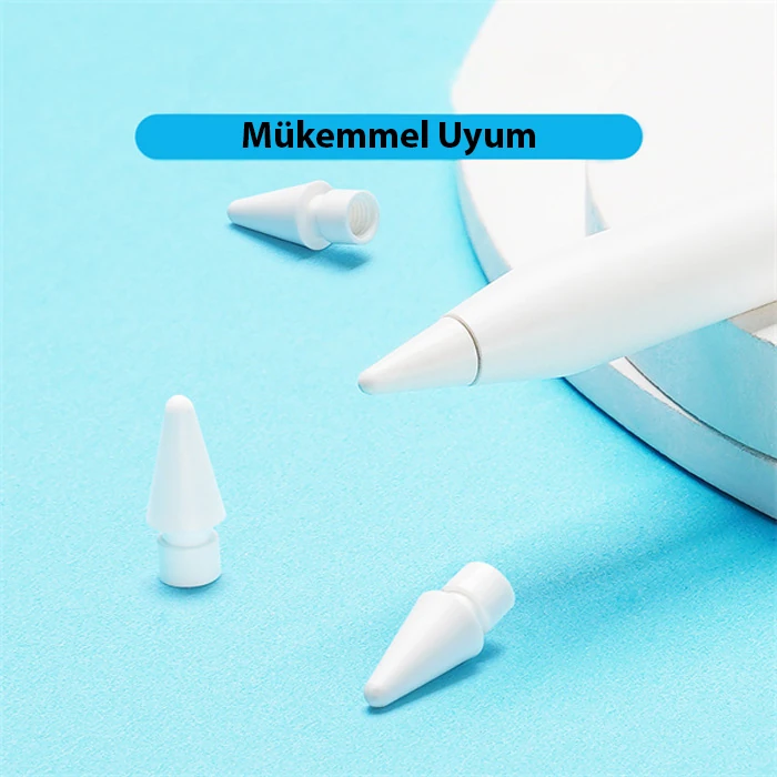 Dux Ducis Apple Pencil İçin Yedek Uç 2 Adet-(5775) - Görsel 4