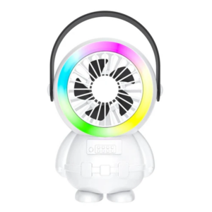 Ally Şarjlı Astronot Fan Vantilatör Taşınabilir El - Masa Üstü Vantilatör 1500mAh-(5775)