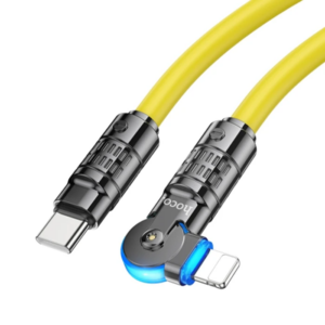 HOCO U118 Döner Başlıklı PD to iPhone Lightning Hızlı Şarj ve Veri Kablosu-(5775)