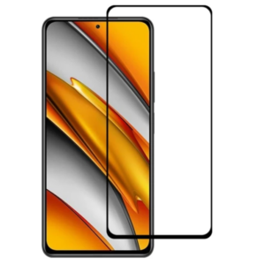 Xiaomi Poco F3 Full Glue Full Kaplama Tempered Cam Ekran Koruyucu-(5775)