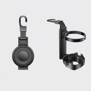 ALLY Araba Arka Koltuk İçin 3in1 katlanabilir çok fonksiyonlu Telefon Bardak Ve Çanta Tutucu-(5775)