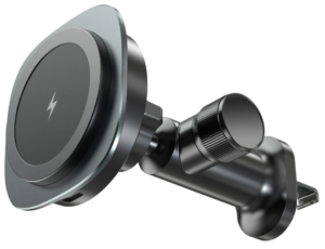 ALLY QI-206 Magsafe Uyumlu Araç Içi 15W Kablosuz Hızlı Şarj Telefon Tutucu-(5775)