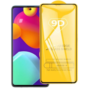 SM Galaxy F62 / M62 9D Full Glue Tempered Cam Ekran Koruyucu-(5775)