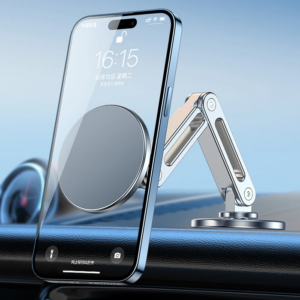 ALLY LF-256 Alüminyum Araç İçi Torpido Üstü Manyetik Telefon Tutucu-(5775)