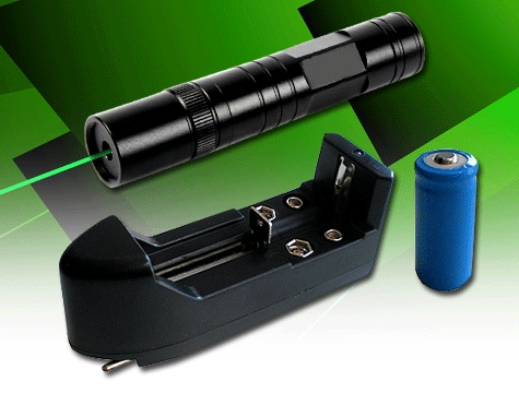 Yeşil Şarjlı Lazer Pointer 1000mw (Yakıcı) - Görsel 5
