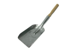 METAL KÜÇÜK - DAR GALVANİZ KÜREK AHŞAP SAPLI