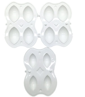 PLASTİK 4LÜ İÇLİ KÖFTE YAPMA KALIP APARATI