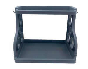 GRİ MUTFAK TEZGAH ÜSTÜ DÜZENLEYİCİ ORGANİZER