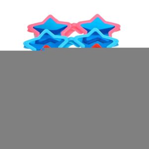 Büyük Yıldız Parti Gözlüğü Karışık 12 Adet