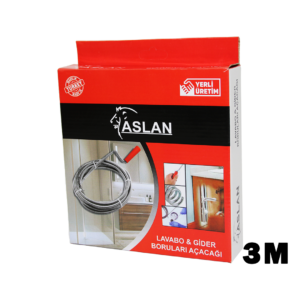 3MT X 6MM SUSTA SPRAL LAVABO - GİDER AÇAR