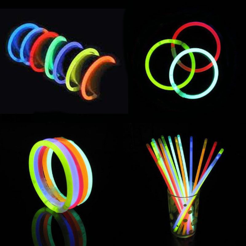 Glow Stick Fosforlu Neon Bileklik 50 Adet - Görsel 2