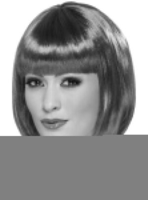 Mavi Renk Parti Peruğu Kısa Küt Saç