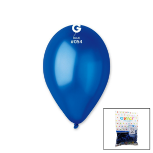 GM-110-36-54 METALİK - MAVİ BALON 11'' - 28CM - 100 PARÇA