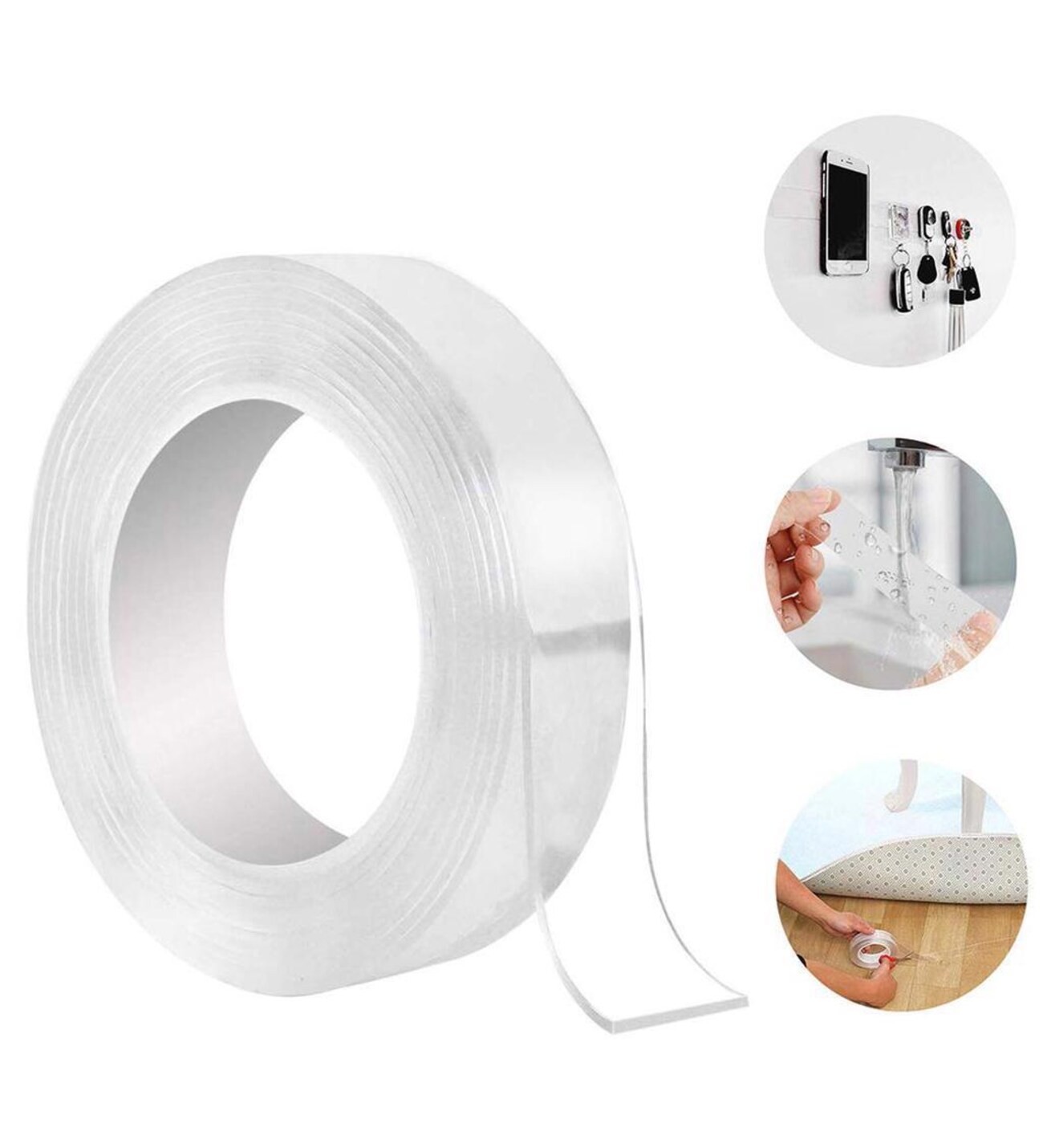 Çift Taraflı Bant 3 Cm 2 Metre - Görsel 4