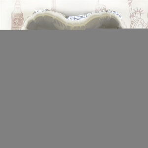 Kalp Uçan Balon Folyo Gümüş 80 cm 32 inç