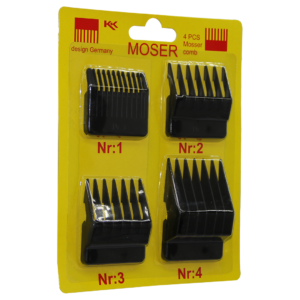 MOSER 4 PARÇA  MAKİNE TARAK SET