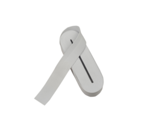 BEYAZ - 4CM PAÇA LASTİK YASSI GENİŞ 10MT