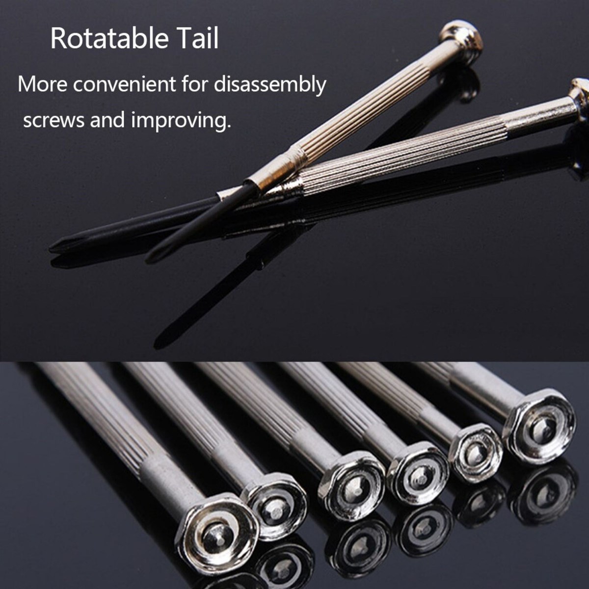 16 Parça Hassas Tornavida Seti Saatçi ve Telefoncu Tornavidası - Görsel 3