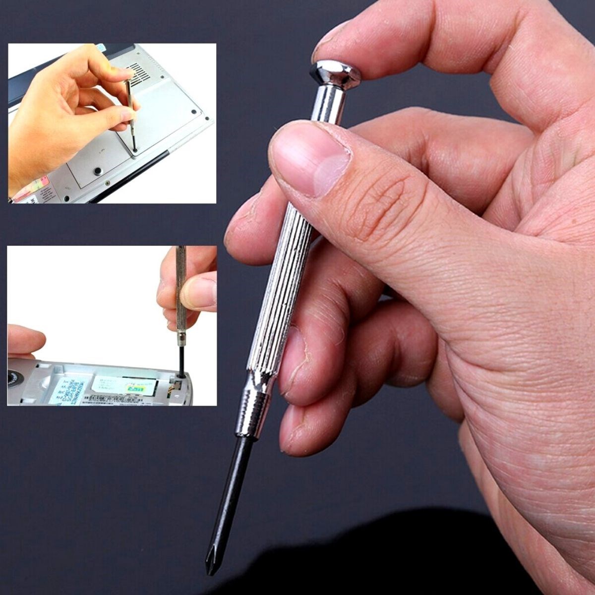 16 Parça Hassas Tornavida Seti Saatçi ve Telefoncu Tornavidası - Görsel 4