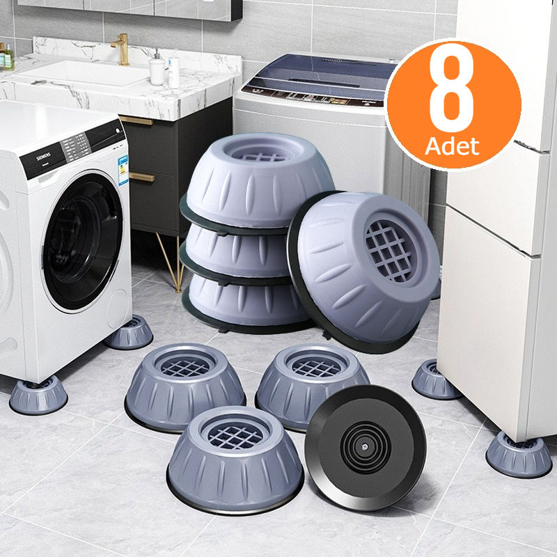 Çamaşır Makinesi Için Titreşim Engelleyici Stoper 8 li - Görsel 4