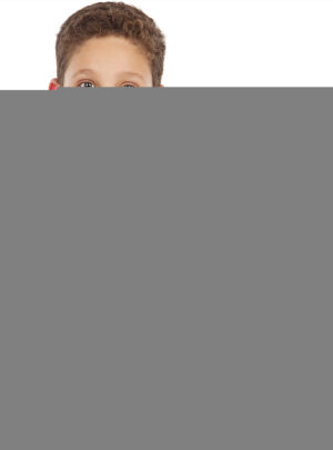 Beyaz Renk Çocuk Boy Likralı Pandomim Eldiveni