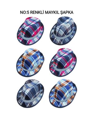 NO-5 RENKLİ MAYKIL ŞAPKA