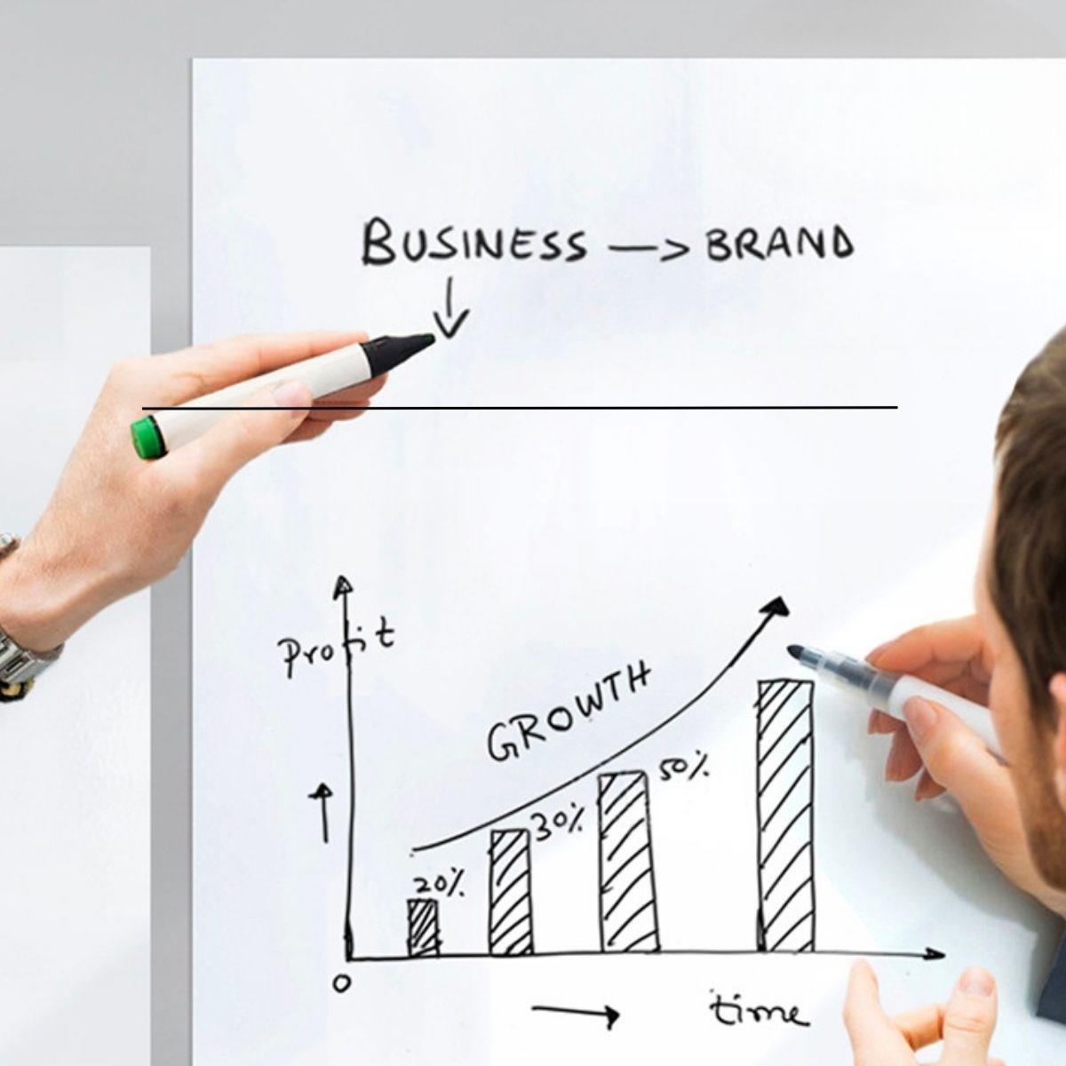 Silinebilir Kalemli Sticker Duvara Yapışabilen Yazı Tahtası 60x200 cm - Görsel 3