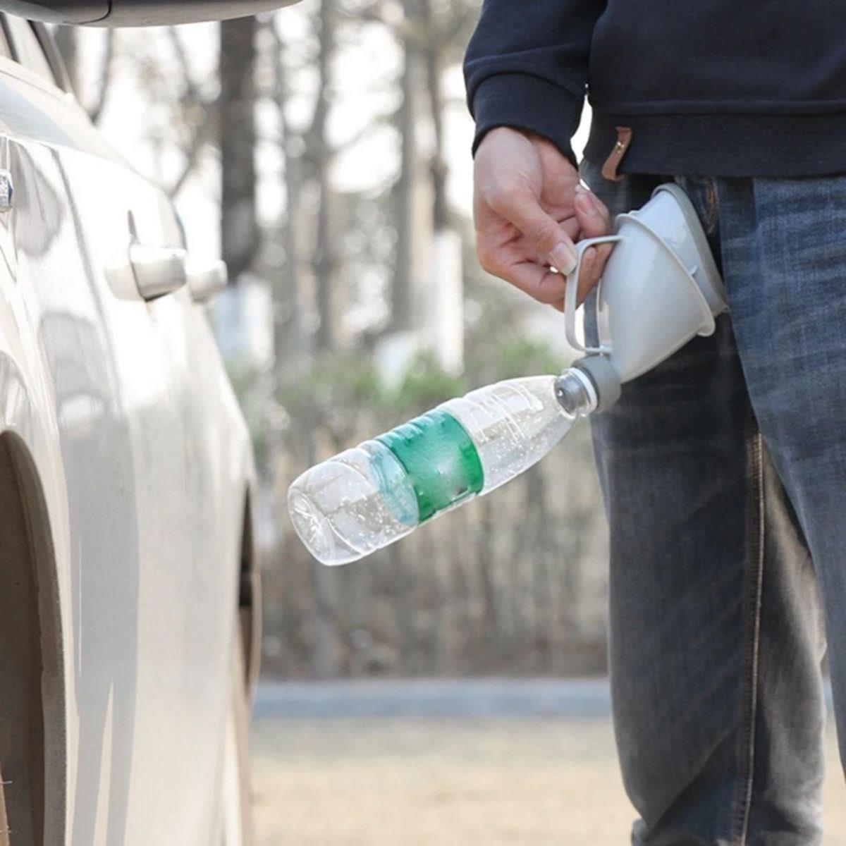 Unisex Taşınabilir Hijjenik Seyahat Tuvalet Aparatı Seyahat Tuvalet Hunisi - Görsel 2