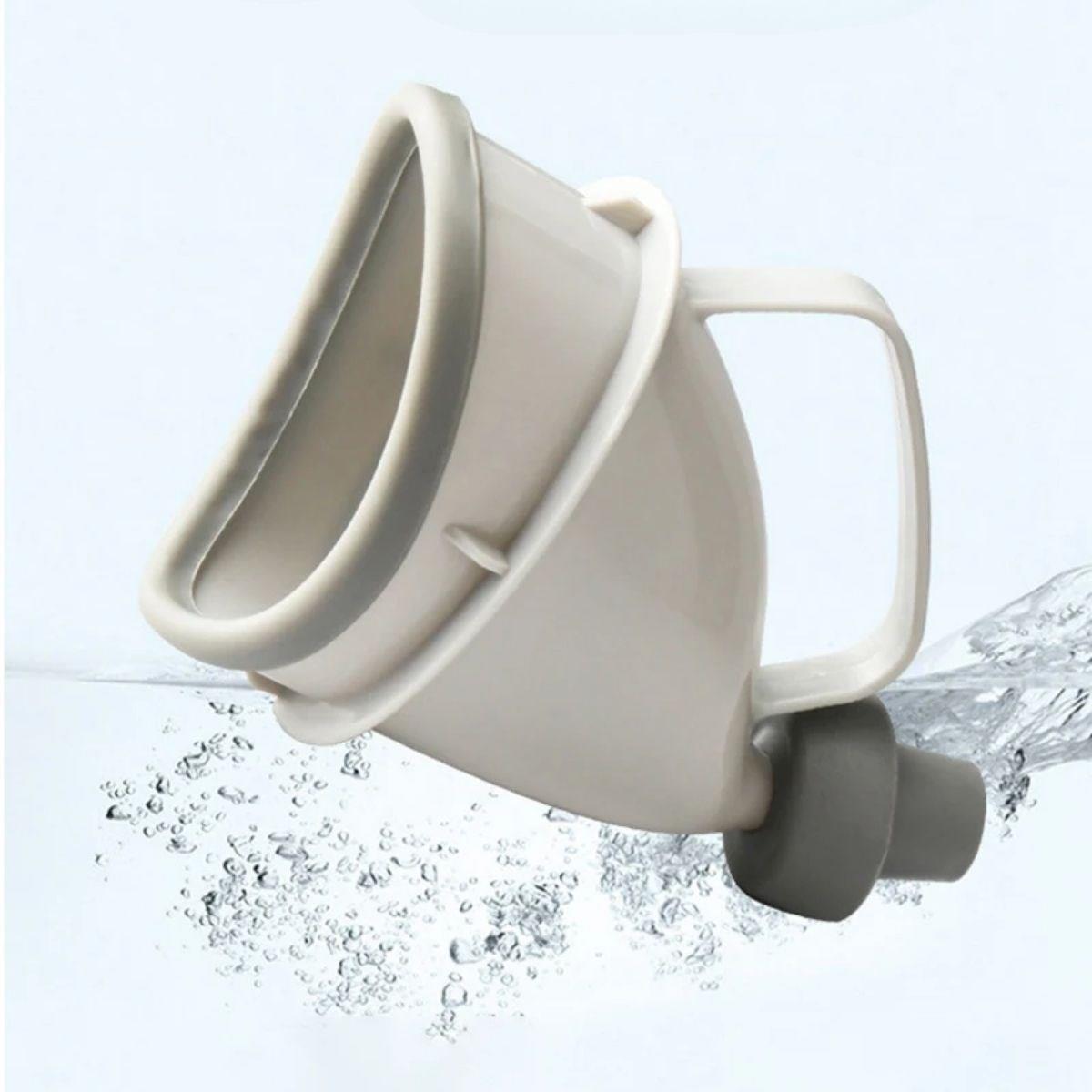 Unisex Taşınabilir Hijjenik Seyahat Tuvalet Aparatı Seyahat Tuvalet Hunisi - Görsel 5