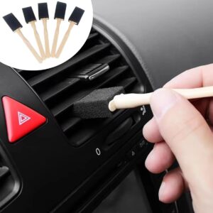 5'li Araba Havalandırma Temizleme Fırçaları Klima Çıkışları,Toz Alma&amp;Otomobil İçi Detaylı Mini Temizlik Aparatları