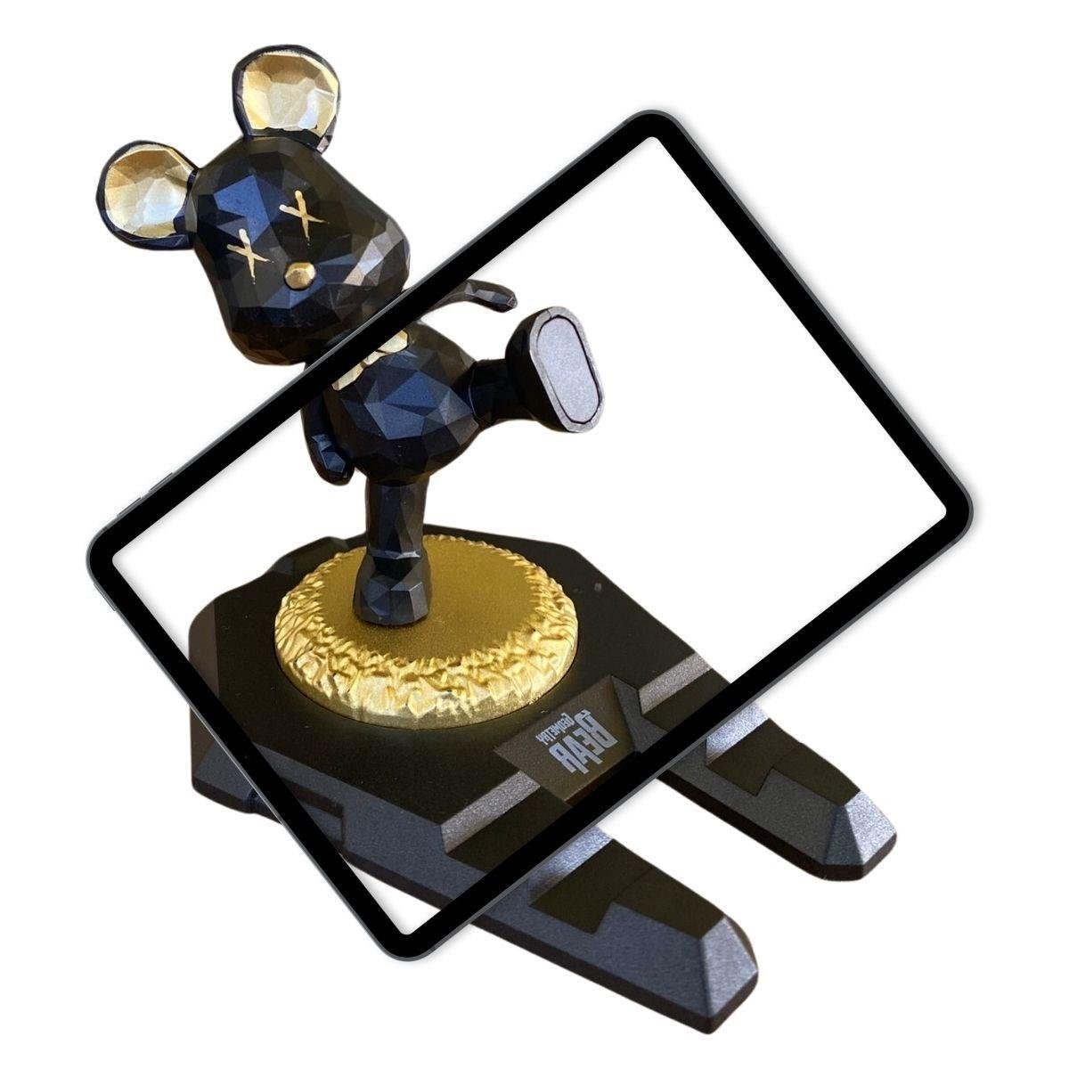 Ayıcıklı Telefon ve Tablet Standı Masa Üstü Telefon ve Tablet Tutucu Aparatı - Görsel 5