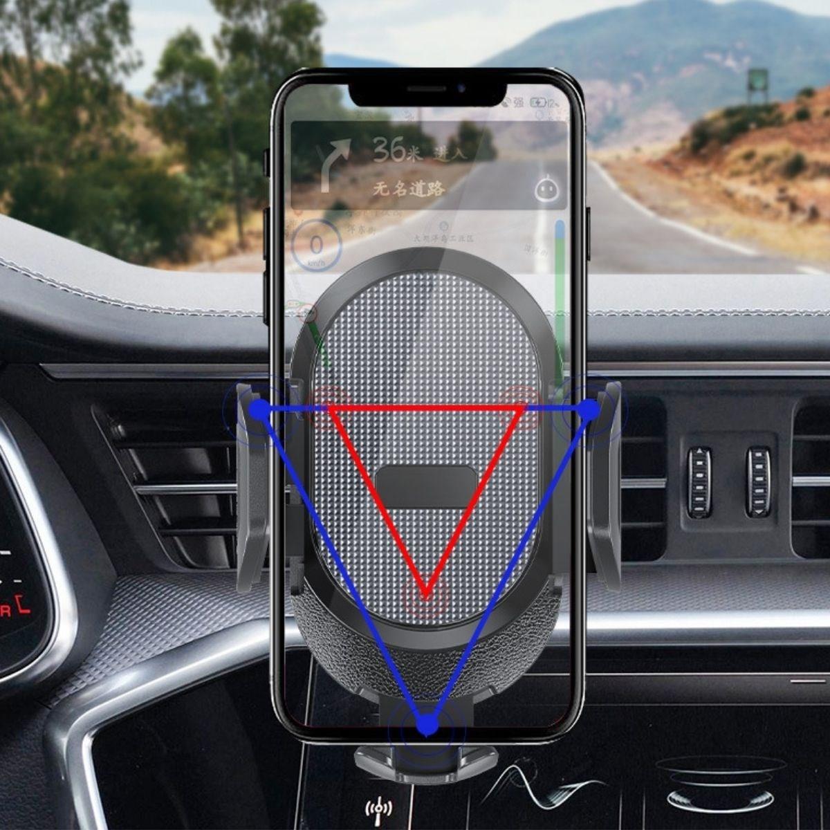 Güçlü Vantuzlu Araç İçi Konsol Üstü Telefon Tutucu Aparat - Görsel 4