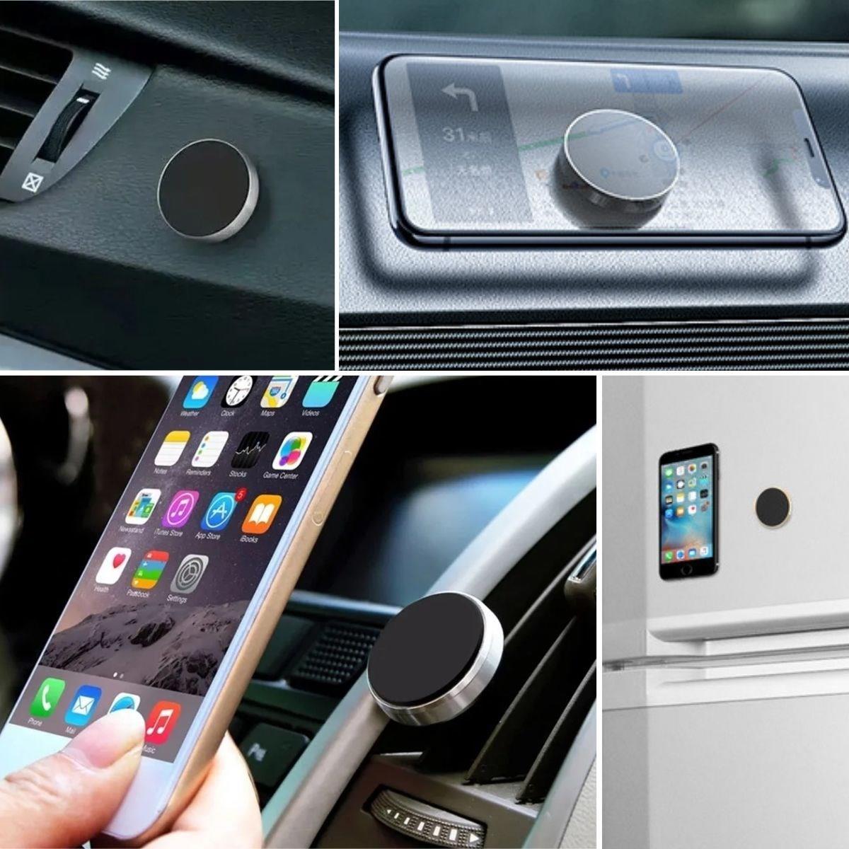 Tüm Modellerle Uyumlu Manyetik Araç İçi Telefon Tutucu Çok Amaçlı Güçlü Mıknatıs Tutucu - Görsel 2