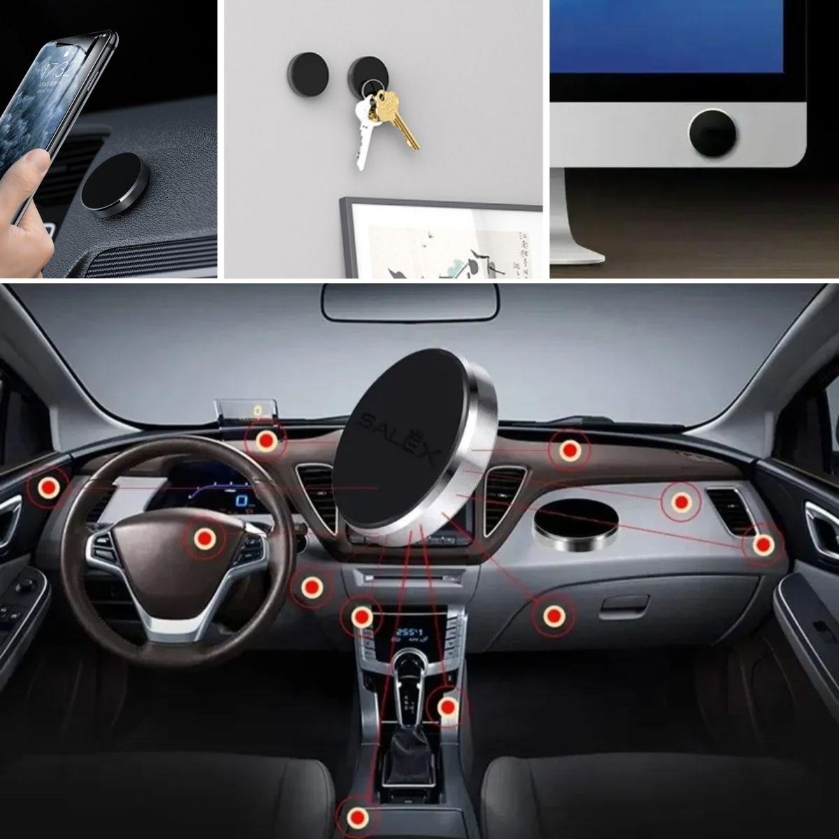 Tüm Modellerle Uyumlu Manyetik Araç İçi Telefon Tutucu Çok Amaçlı Güçlü Mıknatıs Tutucu - Görsel 5