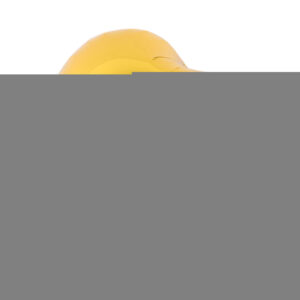 Kalp Balon Folyo Sarı 45 cm 18 inç