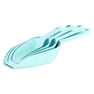 Erzak Küreği - 4 lü ölçü Küreği Asorti - Görsel 3