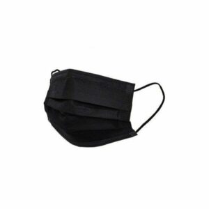 MEDİKAL 50PCS SİYAH CERRAHİ YÜZ MASKESİ