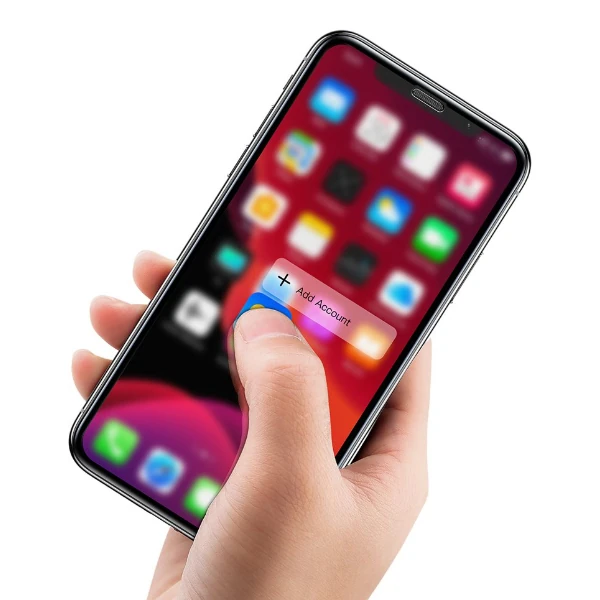 Baseus İPhone 11 Pro/ XS/X 023mm Anti Spy Çerçeveli Tempered Cam Ekran Koruyucu-(5775) - Görsel 5