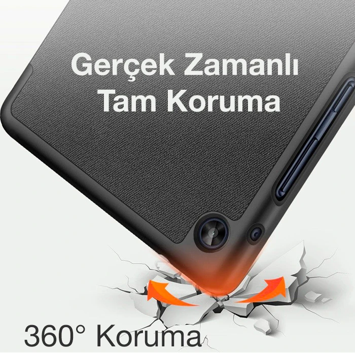 DUX DUCIS Huawei MatePad T8 - C3 Mıknatıslı Kılıf Domo Series-(5775) - Görsel 5