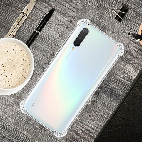 ALLY Xiaomi Mi 10 5G Anti-Drop Shockproof Darbe Emici Silikon Kılıf-(5775) - Görsel 4