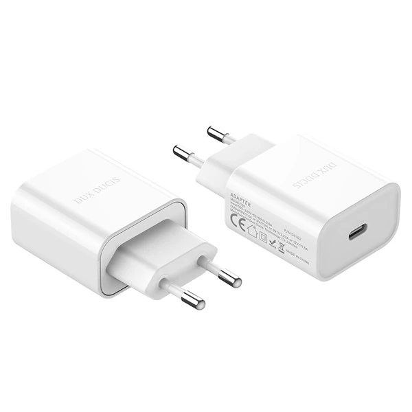 DUX DUCIS C50 PD 20W Hızlı Şarj Aleti 20W USB-C Güç Adaptörü-(5775)