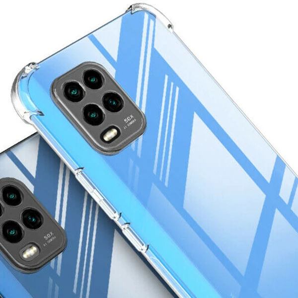 Xiaomi Mi 10 Lite Kamera Koruma Anti-Drop Silikon Kılıf Shockproof kılıf-(5775) - Görsel 3