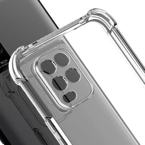 Xiaomi Mi 10 Lite Kamera Koruma Anti-Drop Silikon Kılıf Shockproof kılıf-(5775) - Görsel 5