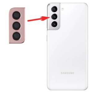 Sm Galaxy S21 G991 Metal Çerçeveli Kamera Lens Full Set-(5775)