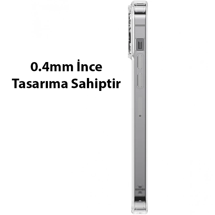 Baseus Frosted Glass iPhone 13 Pro Max 6.7inch Shockproof Koruyucu Kılıf-(5775) - Görsel 4