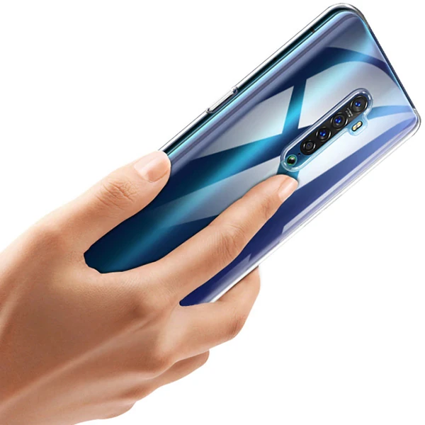 OPPO Reno 2 Ultra Slim Fit Şeffaf Silikon Kılıf-(5775) - Görsel 3