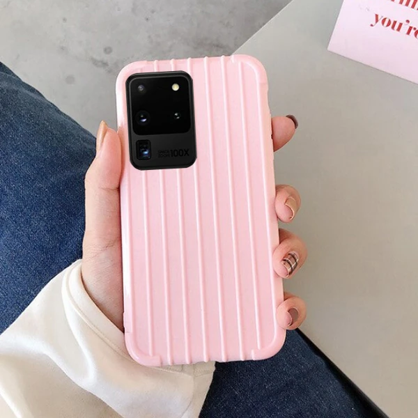 Ally Samsung Galaxy S20 Ultra Trunk Lines ince Soft Silikon Kılıf-(5775) - Görsel 2