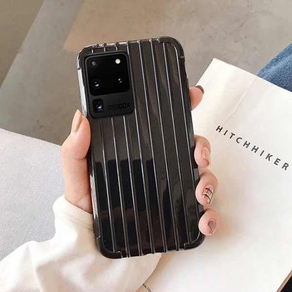 Ally Samsung Galaxy S20 Ultra Trunk Lines ince Soft Silikon Kılıf-(5775) - Görsel 5